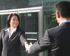 Lawyer Handshake with Client